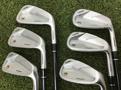 本間ゴルフ TOUR WORLD TR20V 6S アイアンセット IR VIZARD IB-WF100 フレックスS メンズ 男性用 右利き 右用 Cランク ゴルフクラブ