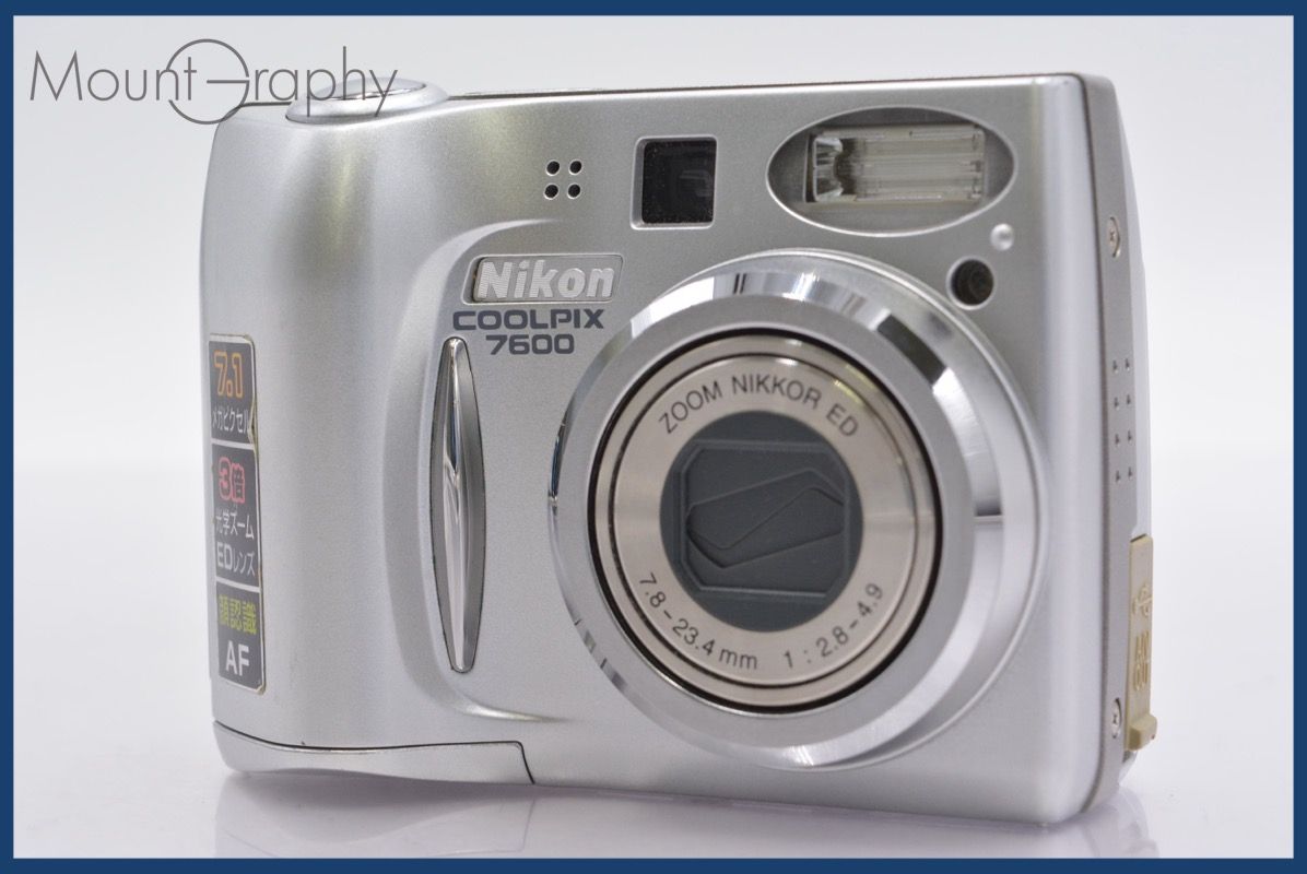 Nikon COOLPIX 7600 コンパクトデジタルカメラ 単三電池稼働 Amazon | Nikon Coolpix 7600 7MP デジタルカメラ 光学ズーム3倍