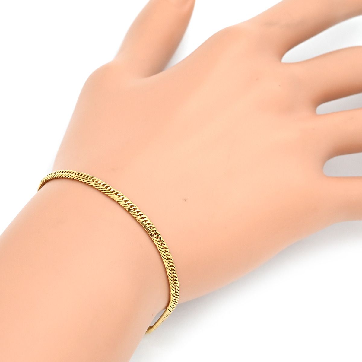 k18 18金 20cm ブレスレット イエローゴールド プレゼント ギフト