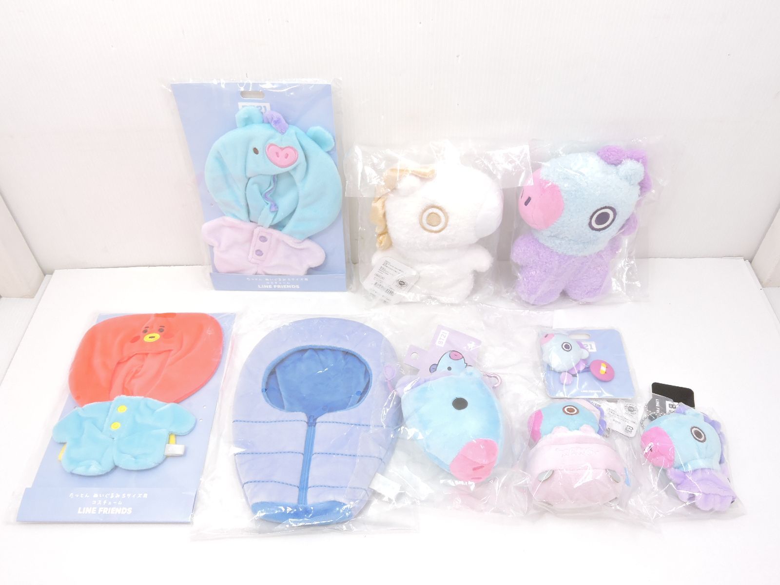 タグ付き/未使用品】 BTS BT21 MANG TATA キラキラ たっとん たっとん わらっとん あるいとん ぬいぐるみ Sサイズ用ロンパース 等  グッズ 計9点(056) - メルカリ