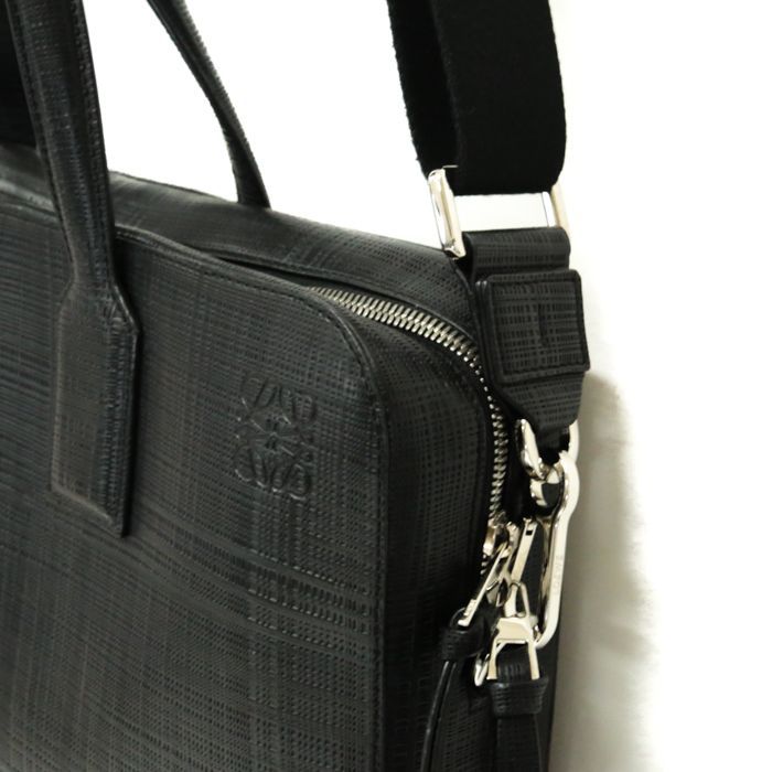 ロエベ LOEWE ゴヤ (GOYA) ブリーフケース レザー アナグラム