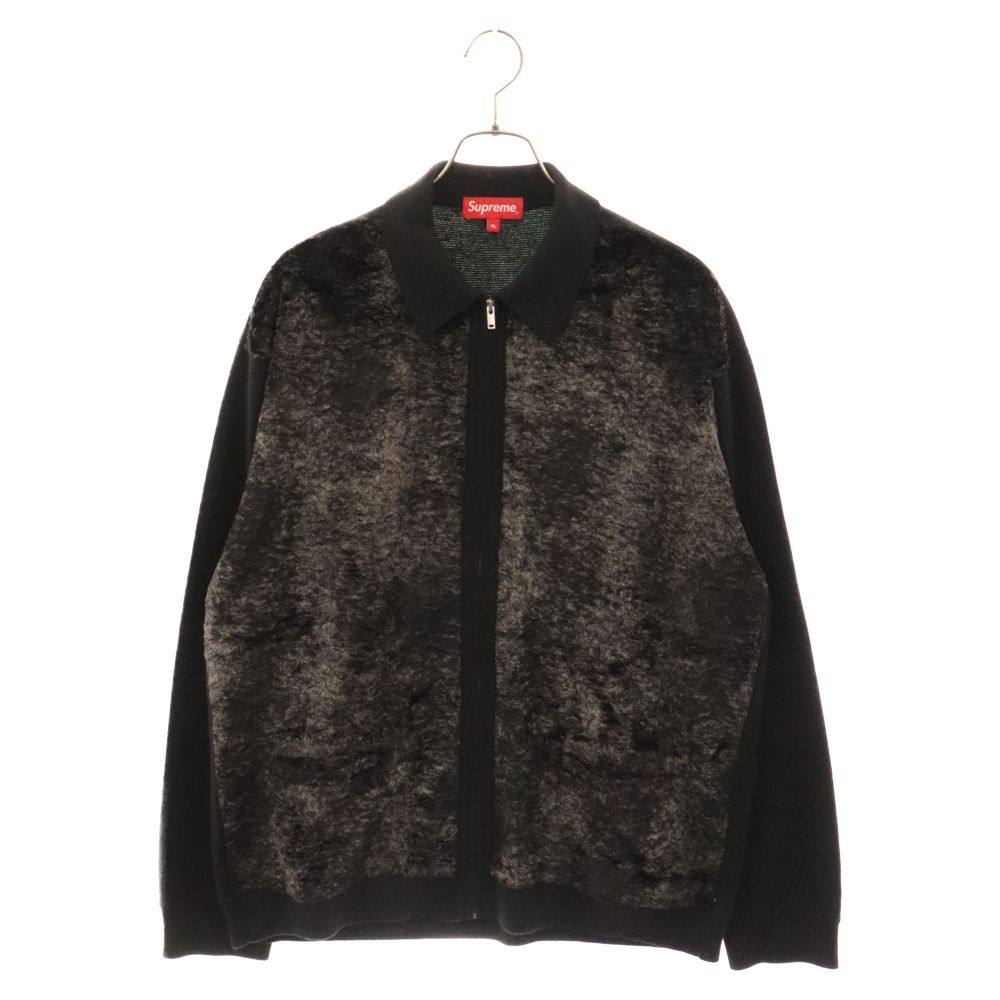 SUPREME (シュプリーム) 22AW Faux Fur Zip Up Cardigan フェイク 