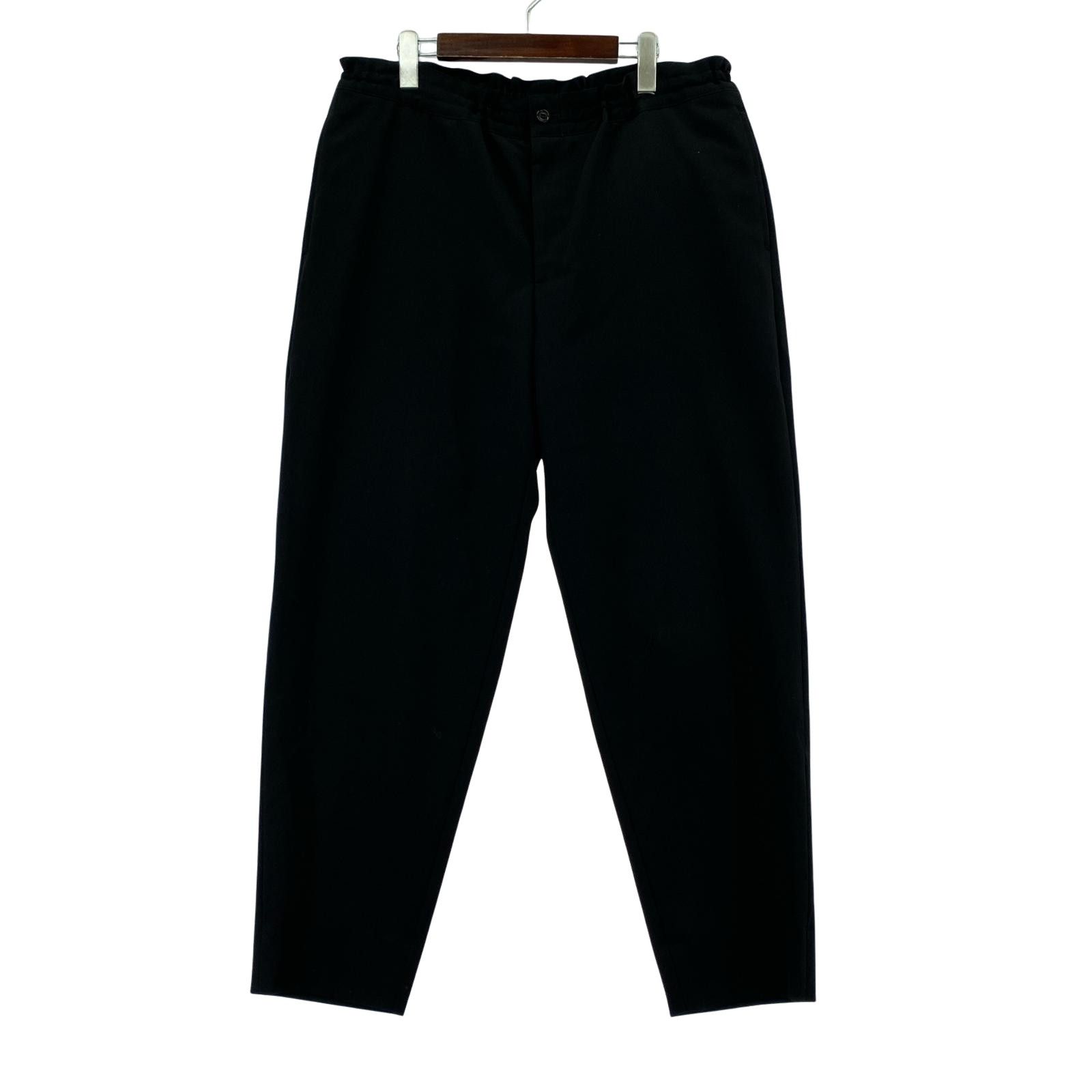 COMME des GARCONS HOMME DEUX 19AW ｳｰﾙｲｰｼﾞｰﾊﾟﾝﾂ L ﾌﾞﾗｯｸ