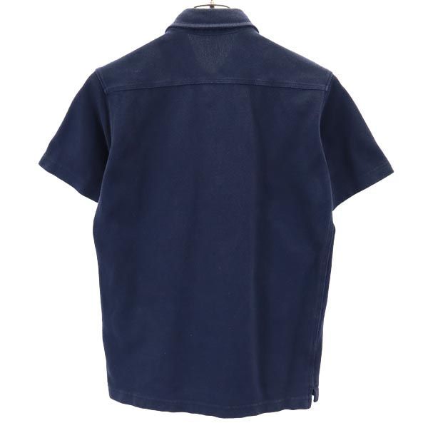 フレッドペリー 日本製 半袖 ポロシャツ S ネイビー系 FREDPERRY