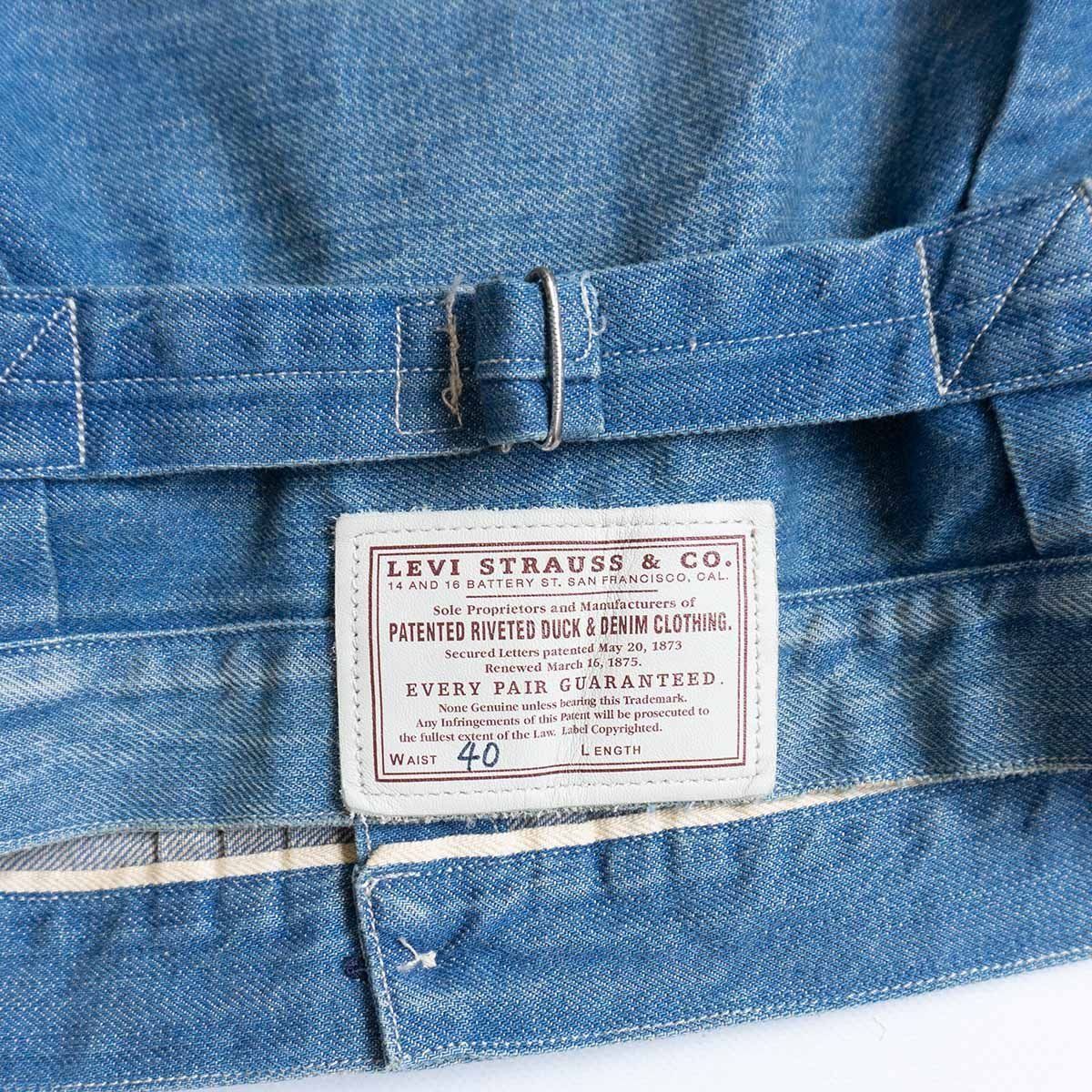美品/加工モデル】LEVI'S VINTAGE CLOTHING【1879 トリプルプリーツ
