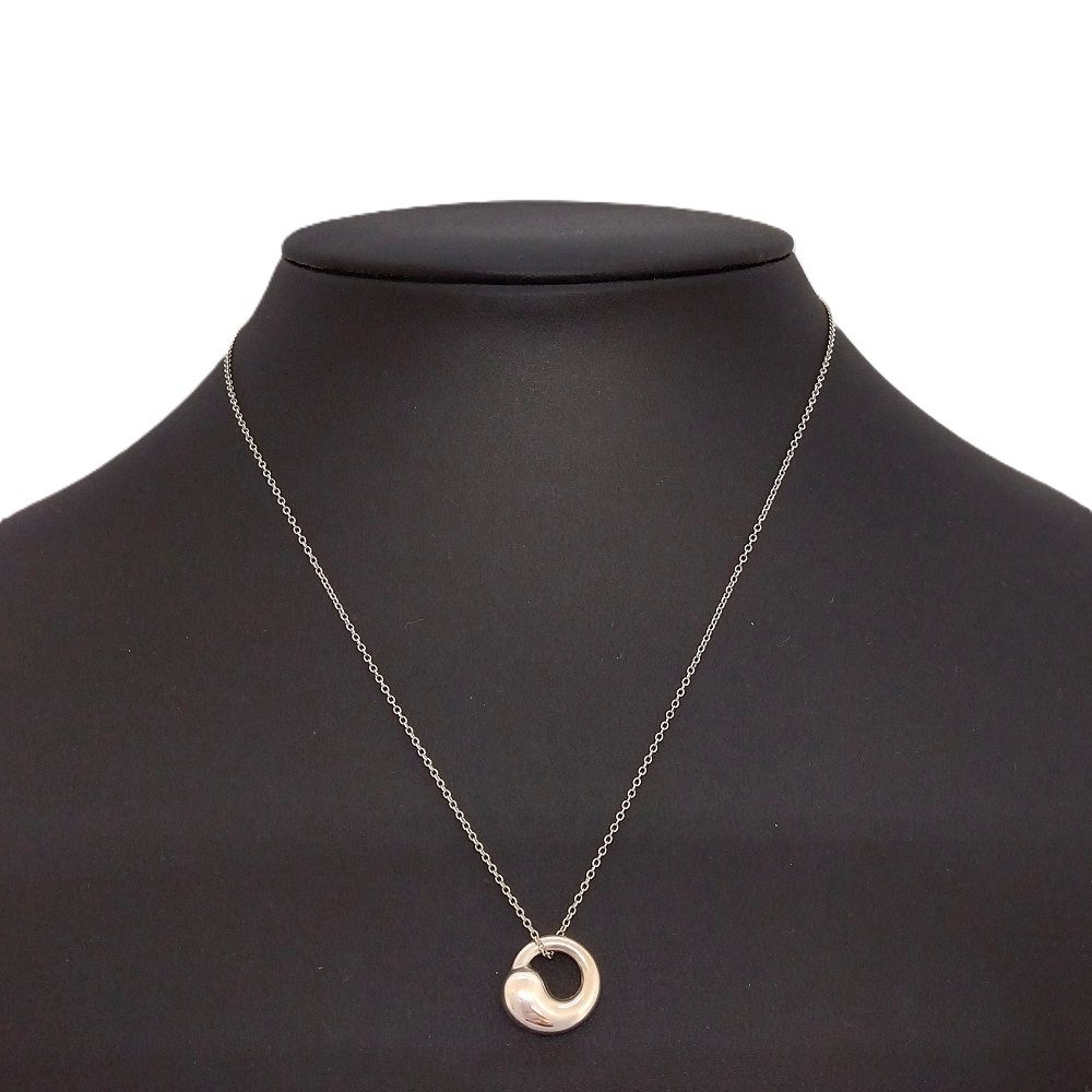 【美品】TIFFANY&CO. エターナルサークルネックレス　エルサプレッティ TIFFANY&Co. ティファニー ネックレス エターナルサークル