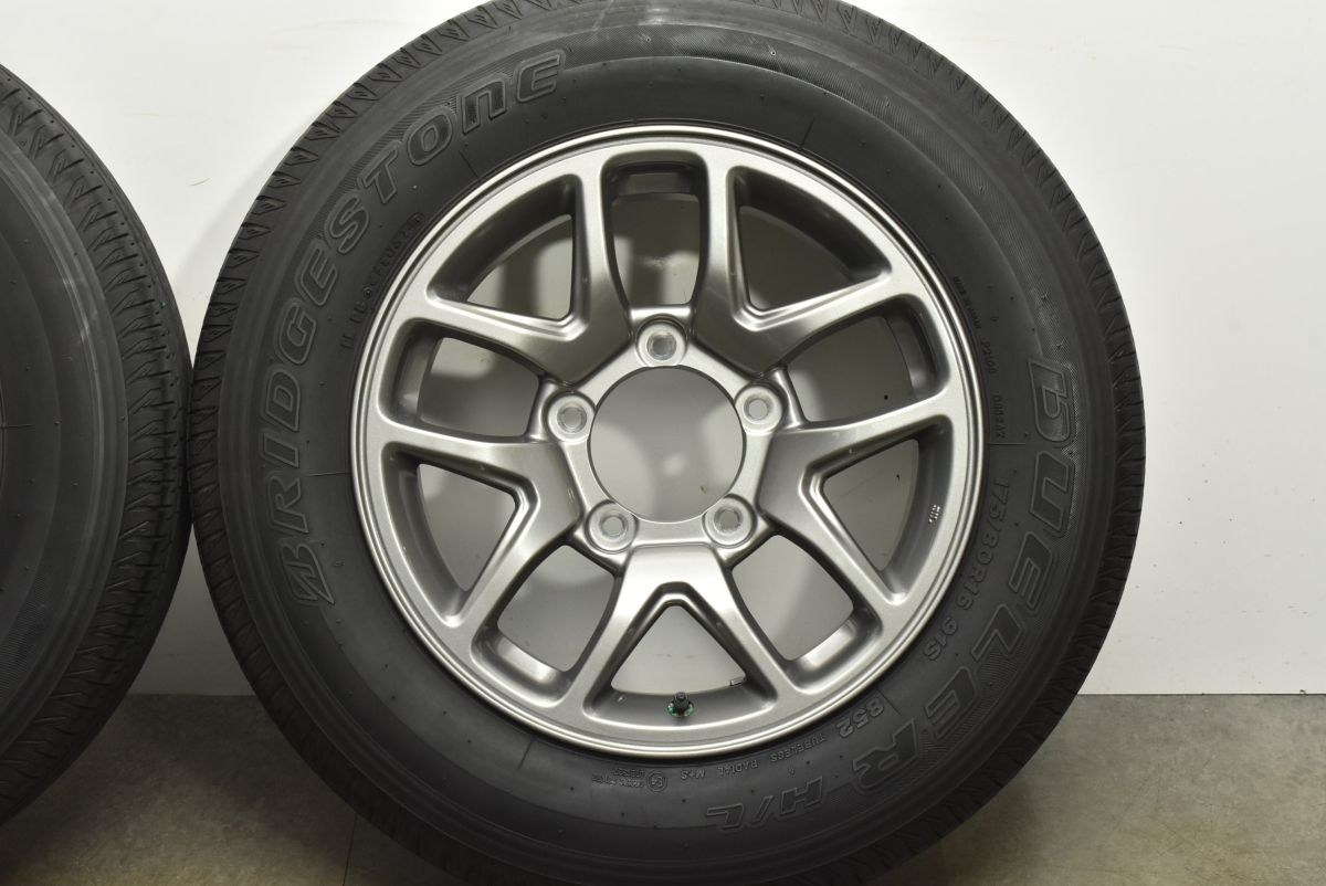 175/80R16 91Ｓブリヂストン ジムニーJB 9月新車外し純正タイヤ4本 175/80R16 91Sブリヂストン ジムニーJB 9月新車外し純正タイヤ4