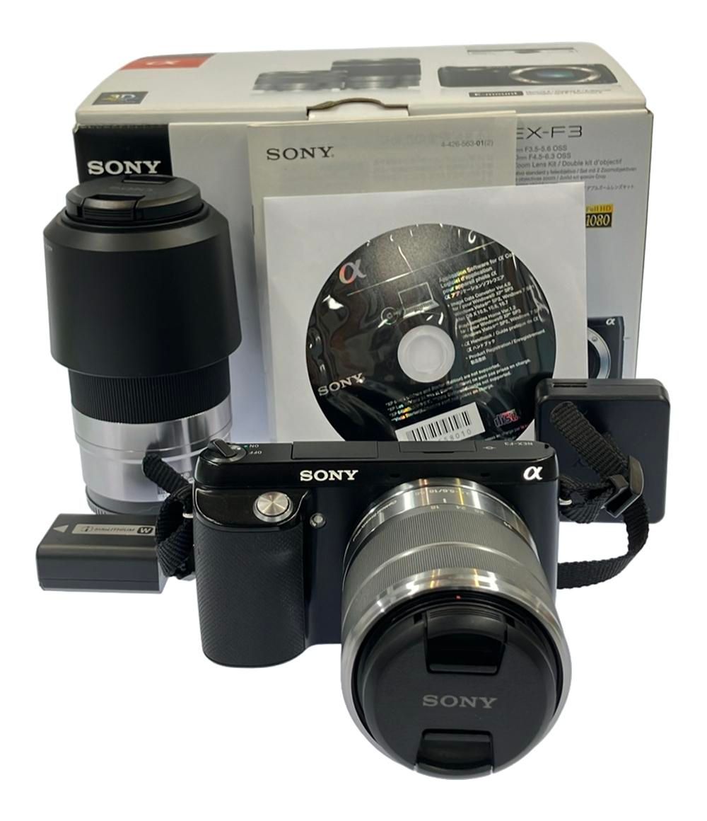  ソニー ミラーレス一眼カメラ a NEX-F 3 ダブルズームレンズキット SONY その他 デジタルカメラ