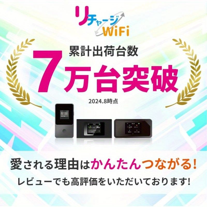 コンパクトギガビットポケットWiFi -