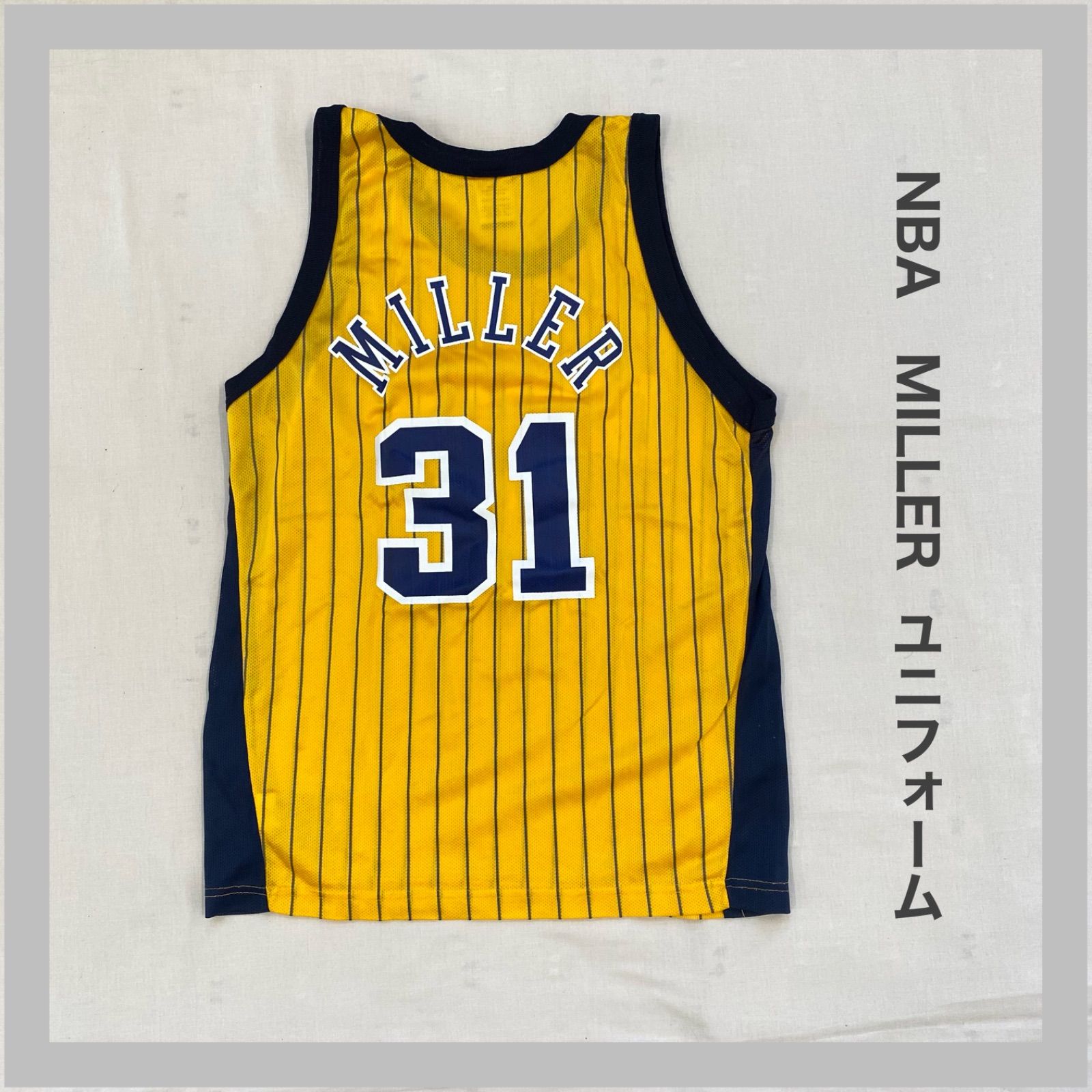 Champion チャンピオン NBA INDIANA インディアナ MILLER 31