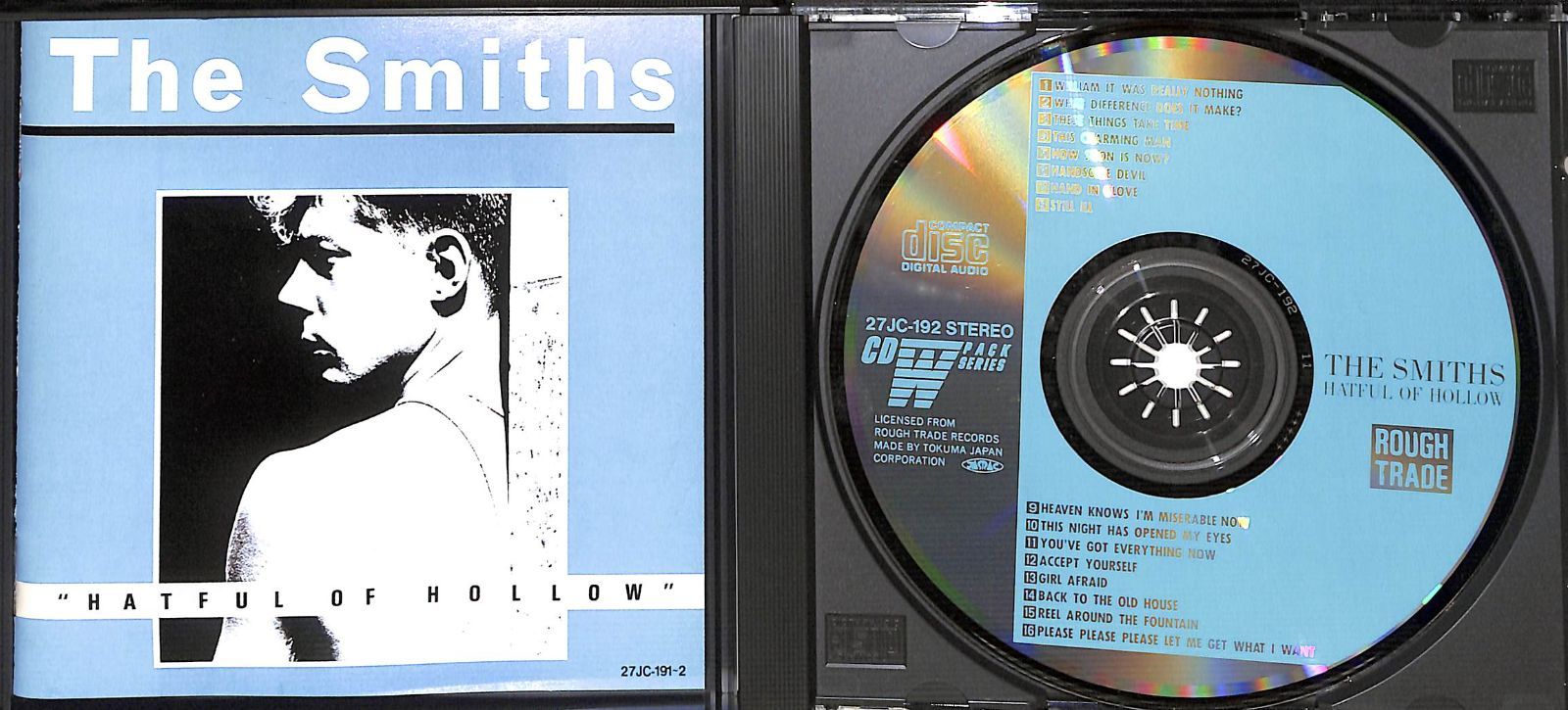 角丸シール帯付き旧規格2CD】The Smiths The Queen Is Dead / Hatful