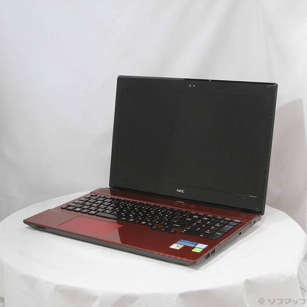 美品NEC LaVie NS350/HAR LAVIE ノートPC PC-NS350HAR-KS レッド NEC