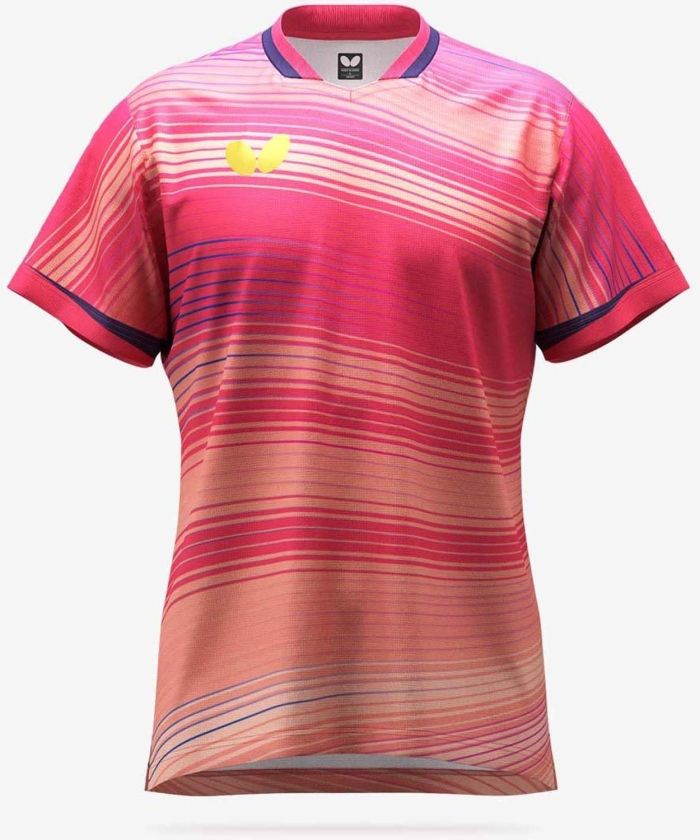 【新品・5営業日で発送】BUTTERFLY バタフライ TAMASU タマス エリスター11・シャツ (46510) 色 : コーラルピンク サイズ : S