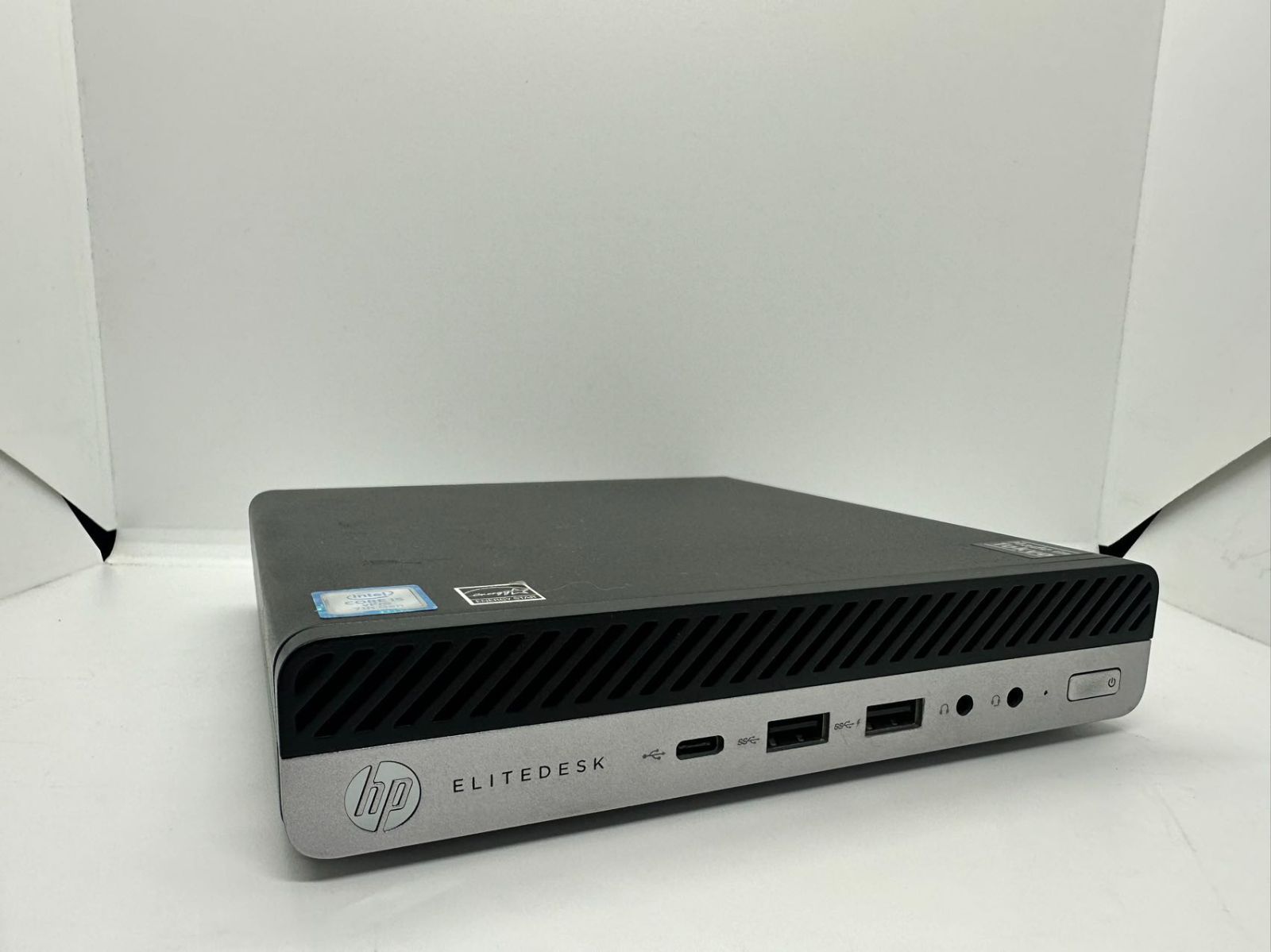 【中古】HP Prodesk 800G3 DM /デスクトップパソコン/第7世代/i5 7500T / 8GB / SSD256GB /動作確認済