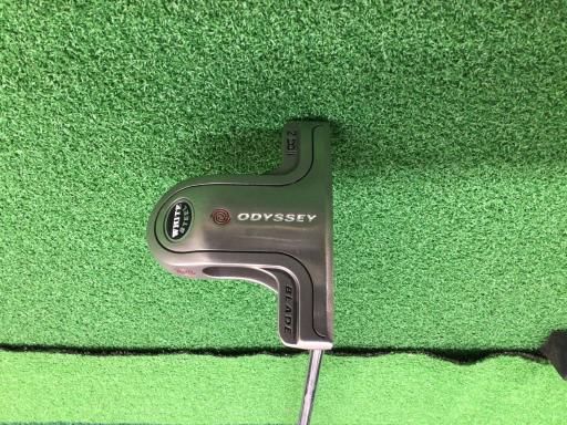 オデッセイ WHITE STEEL 2 ball BLADE 34インチ パター PT スチール フレックスその他 メンズ 男性用 右利き 右用 Dランク ゴルフクラブ