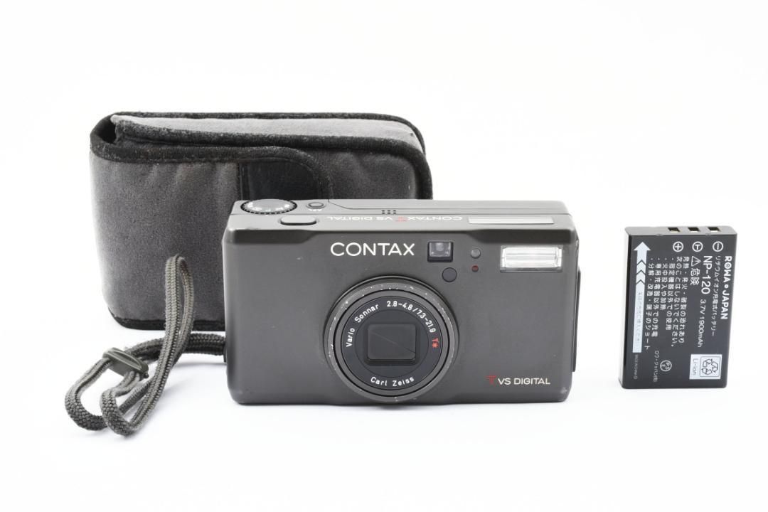 CONTAX コンタックス T VS DIGITAL Carl Zeiss カールツァイス ブラック コンパクトデジタルカメラ #326