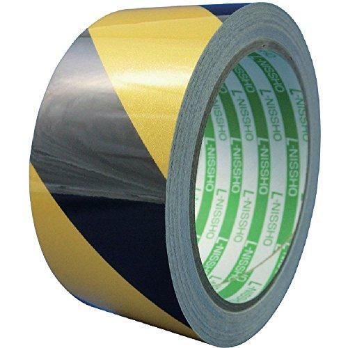 2営業日で発送 日東エルマテリアル HT150YB日東エルマテ 再帰反射テープ 150mmX10m イエロー ブラック8290905