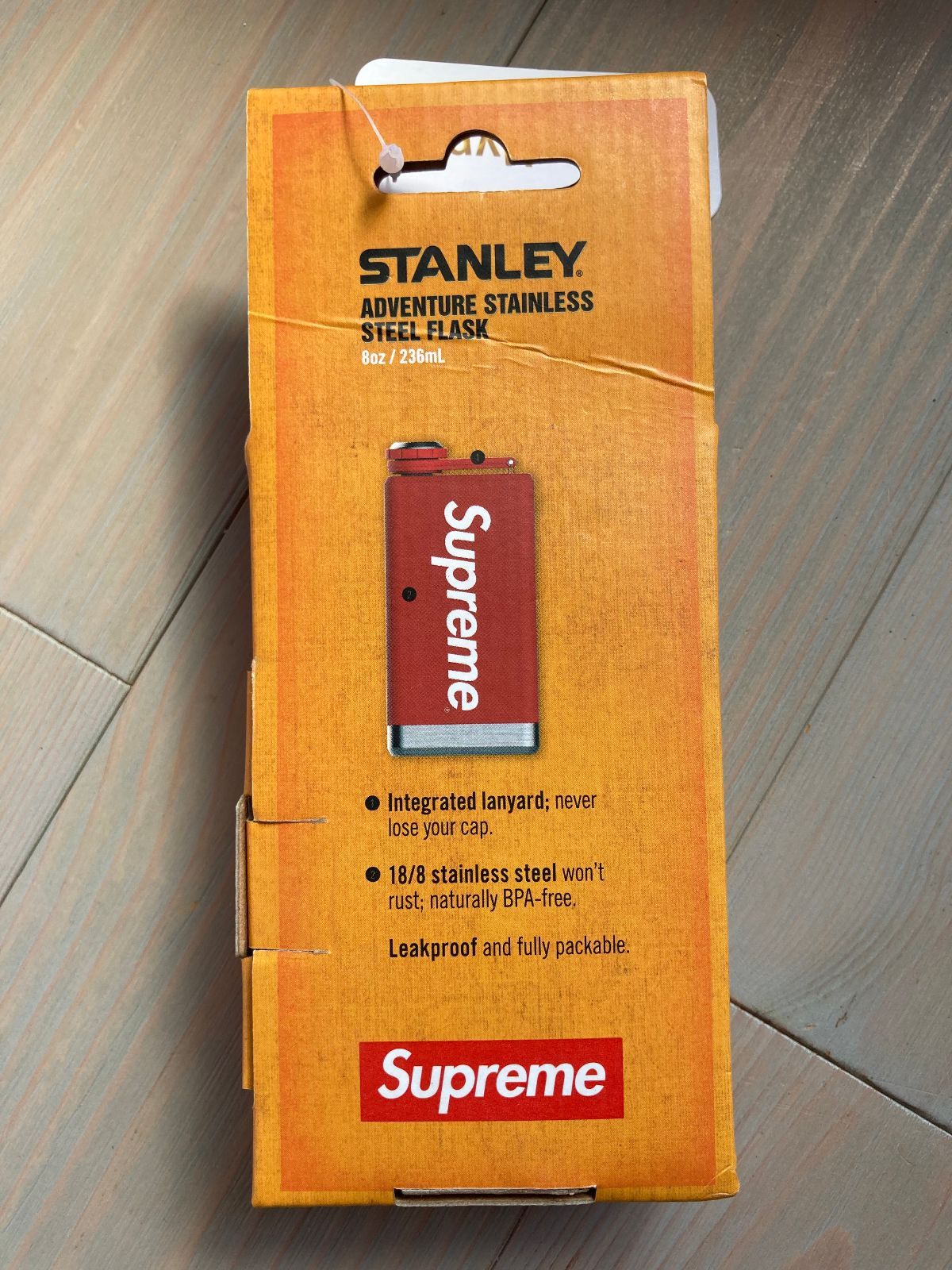 ☆限定値下☆【新品未使用】17SS Supreme Stanley Adventure Flask Red
