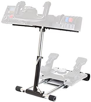 【中古】【非常に良い】ホイールスタンドプロ for Saitek Pro Flight Yoke System and Logitech G27 wheel（取付用スタンド）-DeluxeV2【並行輸入品】