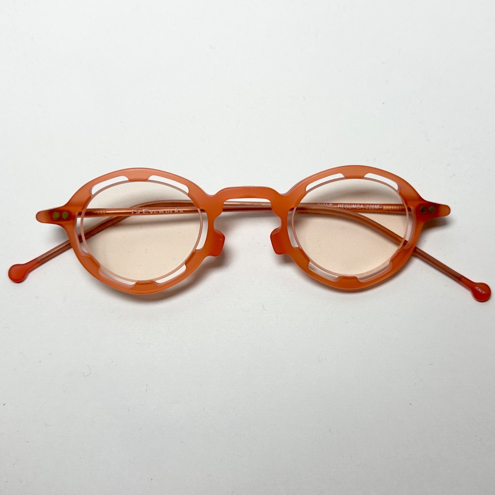 ビンテージ・未使用】1990年代 l.a. Eyeworks イタリア製メガネ ビンテージ・未使用】1990年代 l.a. Eyeworks イタリア製メガネ