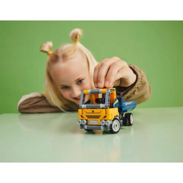 レゴ LEGO テクニック ダンプカー 42147 2in1 ステアリング ショベル