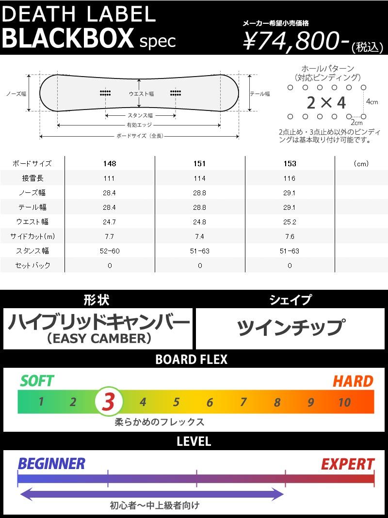 23-24 DEATH LABEL / デスレーベル BLACK BOX ブラックボックス メンズ