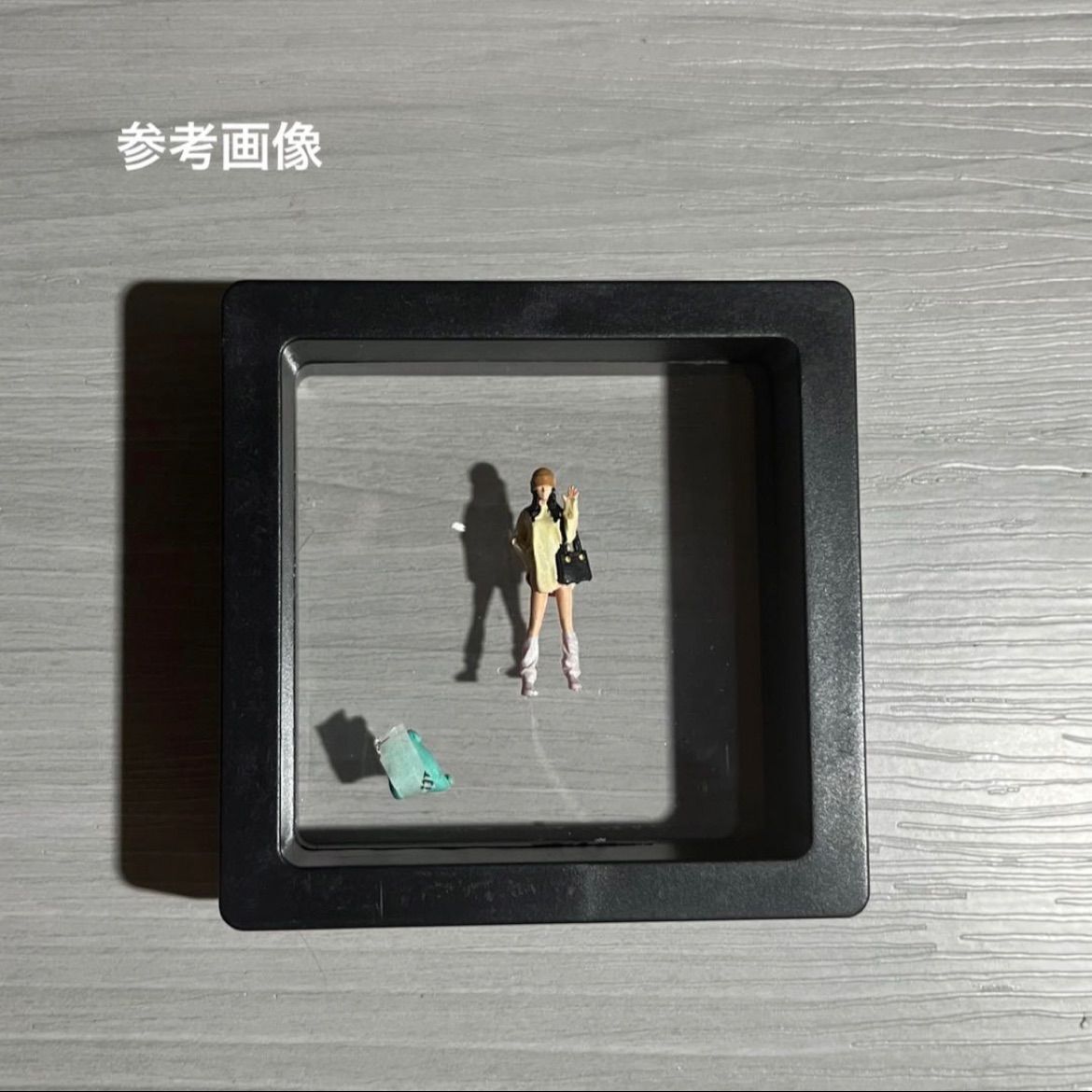 1/64 フィギュア 私服女子 ニット帽 ルーズソックス ホワイト