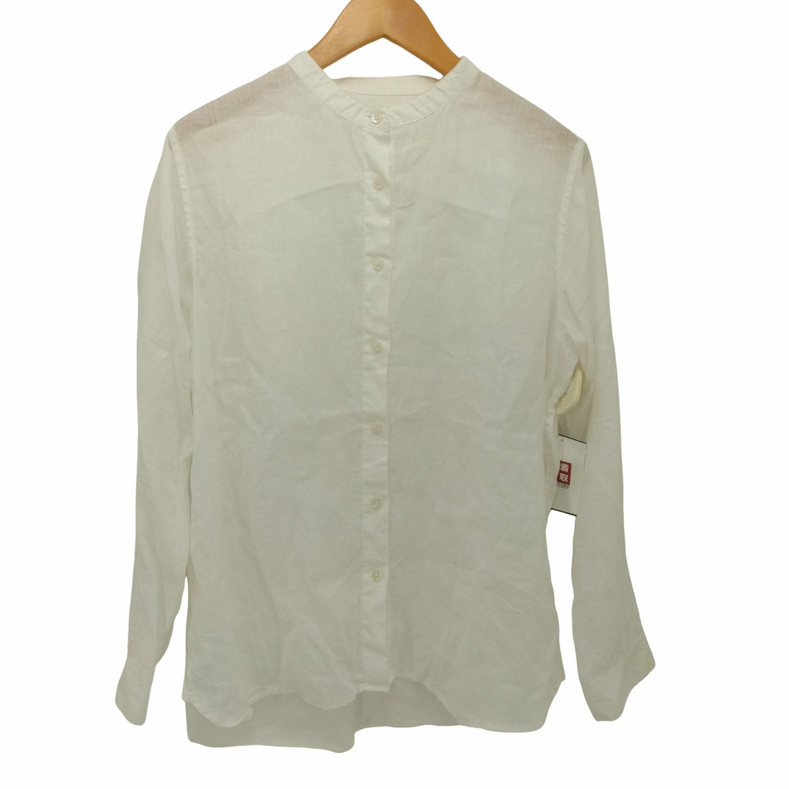 ムジルシリョウヒン 無印良品 リネンシャツ 長袖シャツ レディース JPN