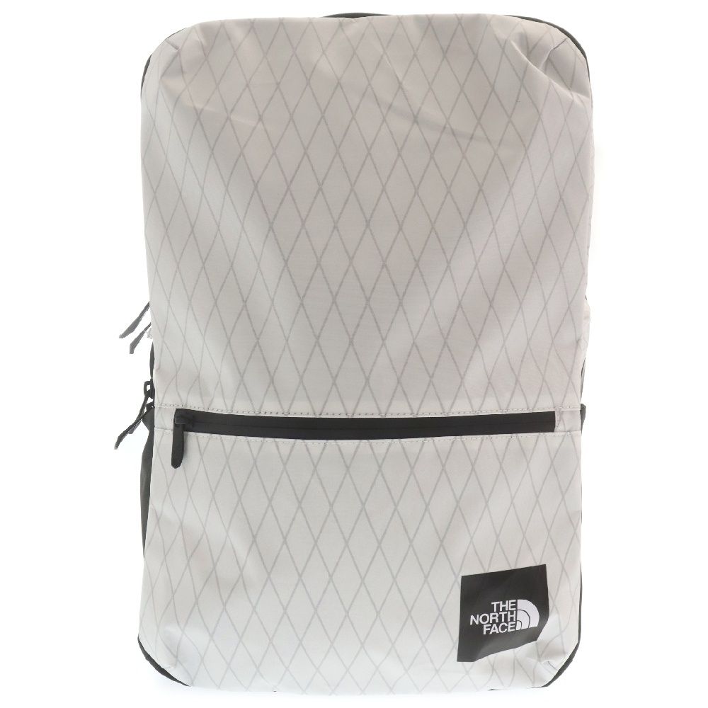 THE NORTH FACE (ザノースフェイス) ニュー アーバン ダイヤ 総柄 ナイロン バックパック リュック ホワイト NM2DN63C