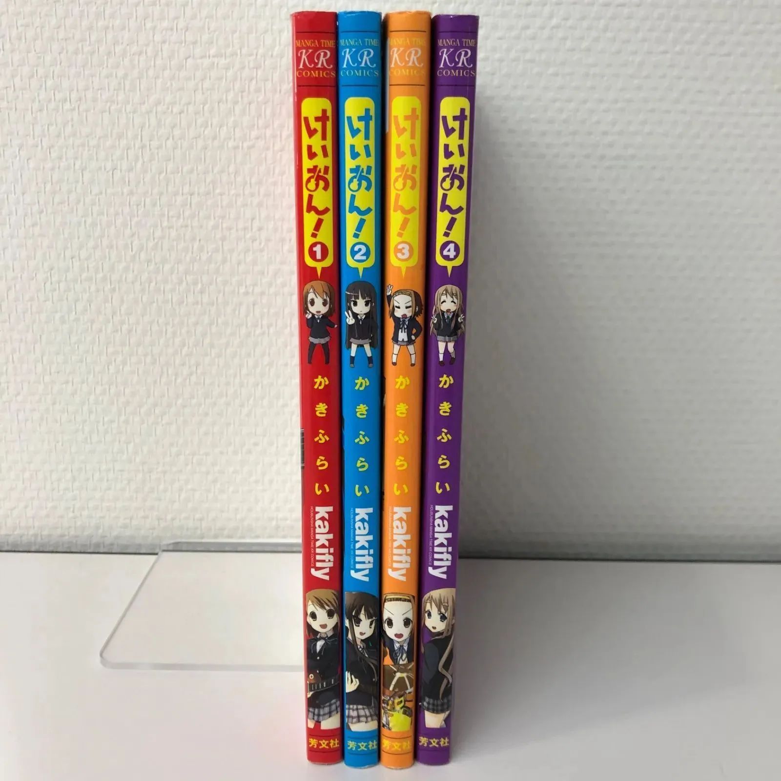 【未使用に近い】けいおん! 1～4 他 けいおん！ 1〜4 全巻/かきふらい/GF09541 - メルカリ