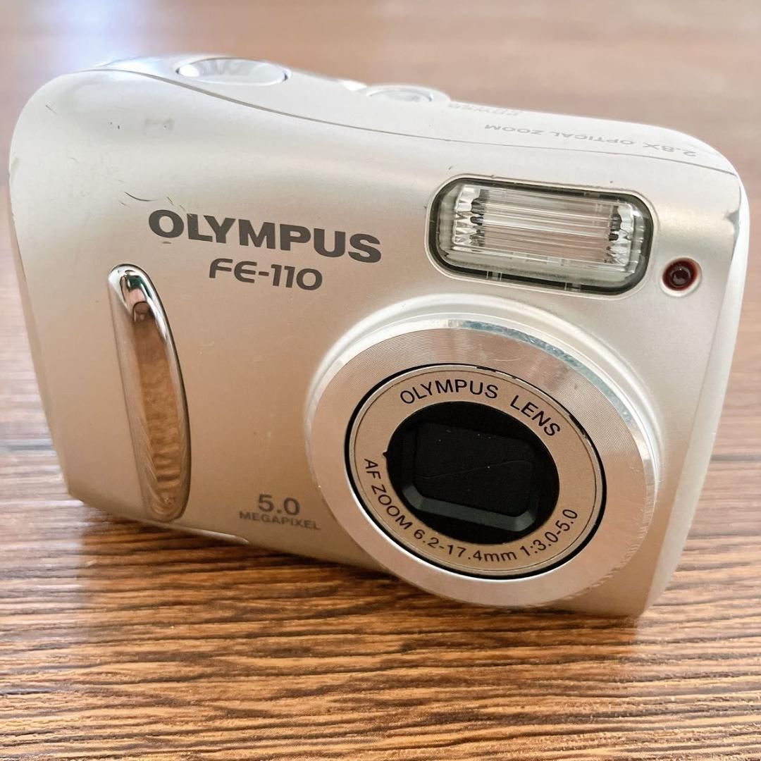 【動作確認済み】OLYMPUS FE-110 単三電池 デジタルカメラ 動作確認済み】OLYMPUS FE-110 単三電池 デジタルカメラ CAMEDIA