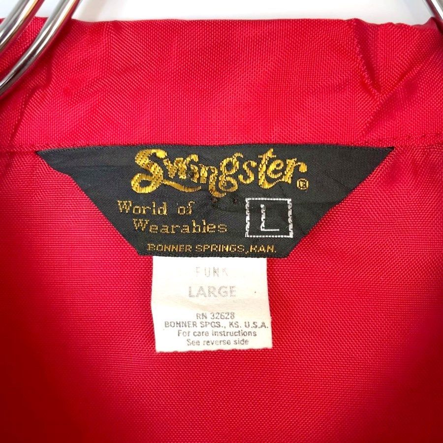 70s80sUSA製スウィングスターSwingsterナイロンジャケットレーシング