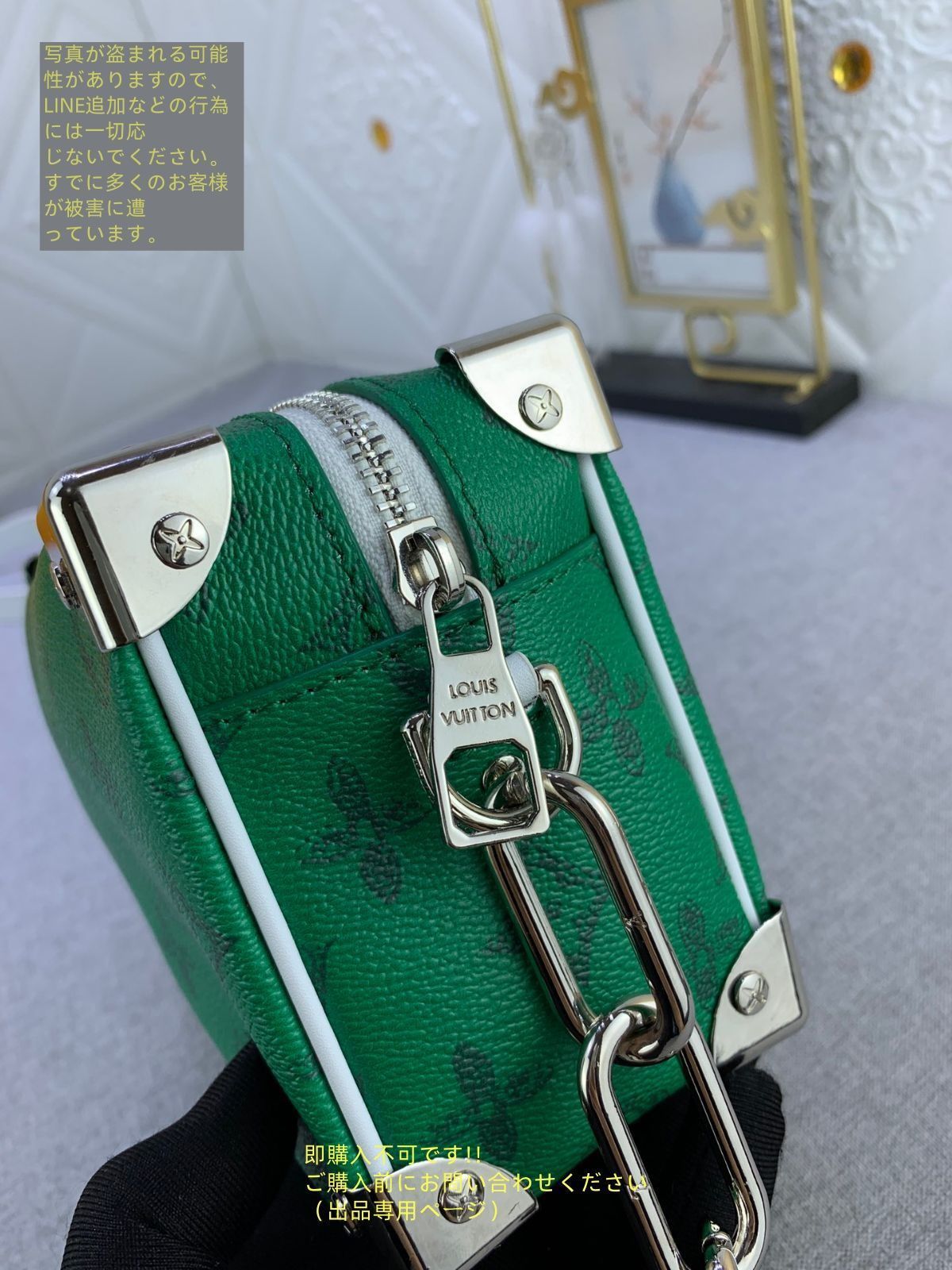 【良品✨】 ルイヴィトン ヴィクトール メッセンジャーバッグ ショルダー 緑 ルイ?ヴィトン LOUIS VUITTON ショルダーバッグ 男女兼用 ミニ