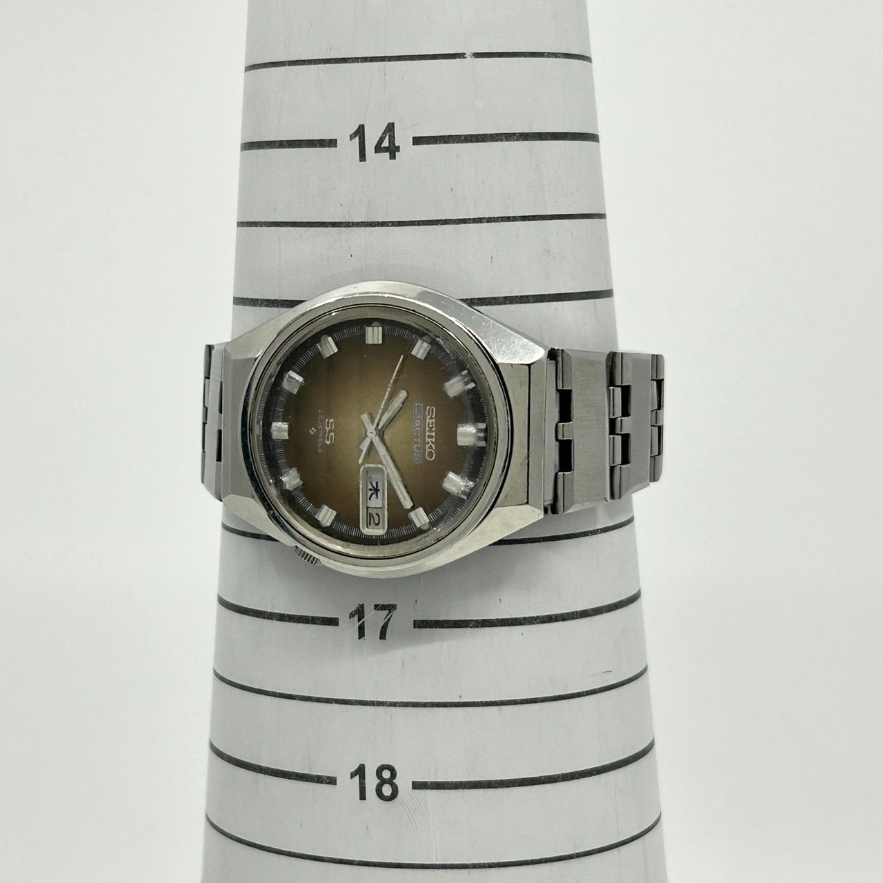 稼働品 デッドストック 廃盤 SEIKO 5ACTUS セイコー ファイブアクタス 