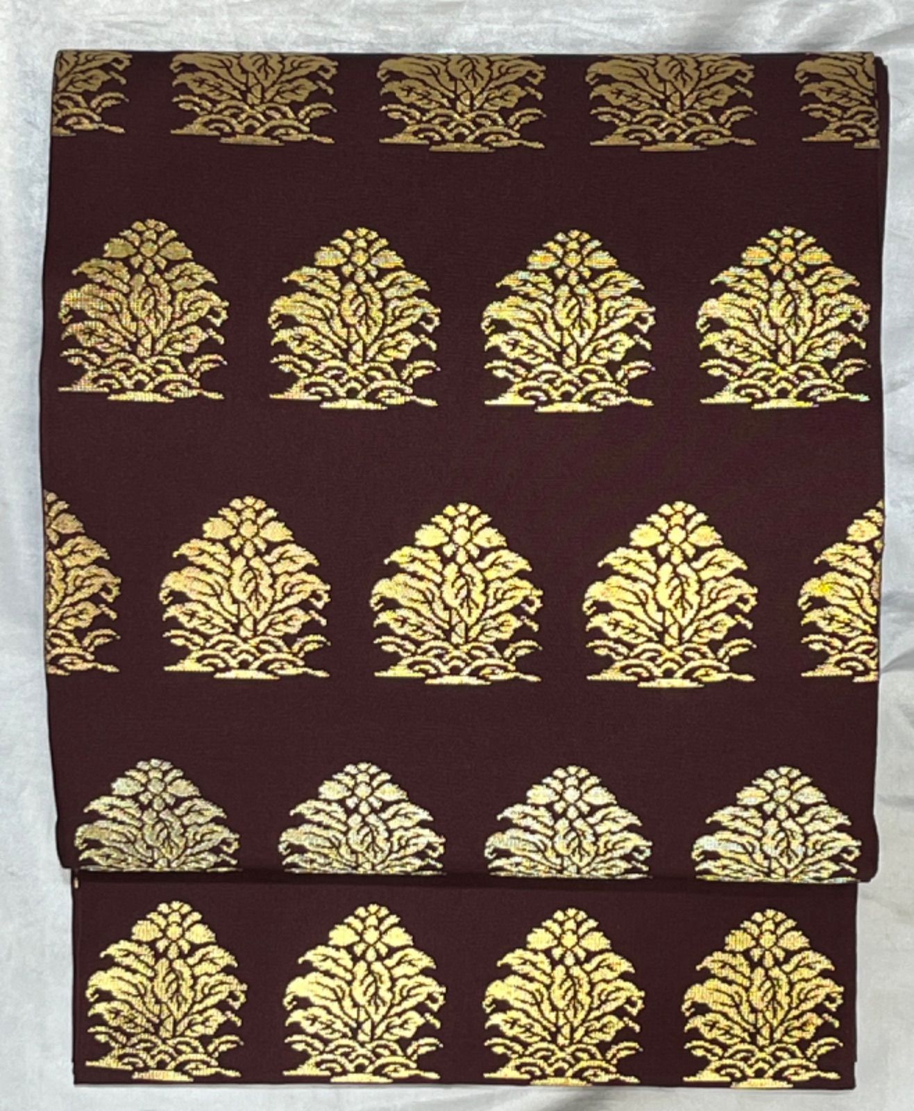 超豪華絢爛綺麗美品長さ435cm六通袋帯☆名物大鶏頭金擱☆龍村平蔵製☆ 