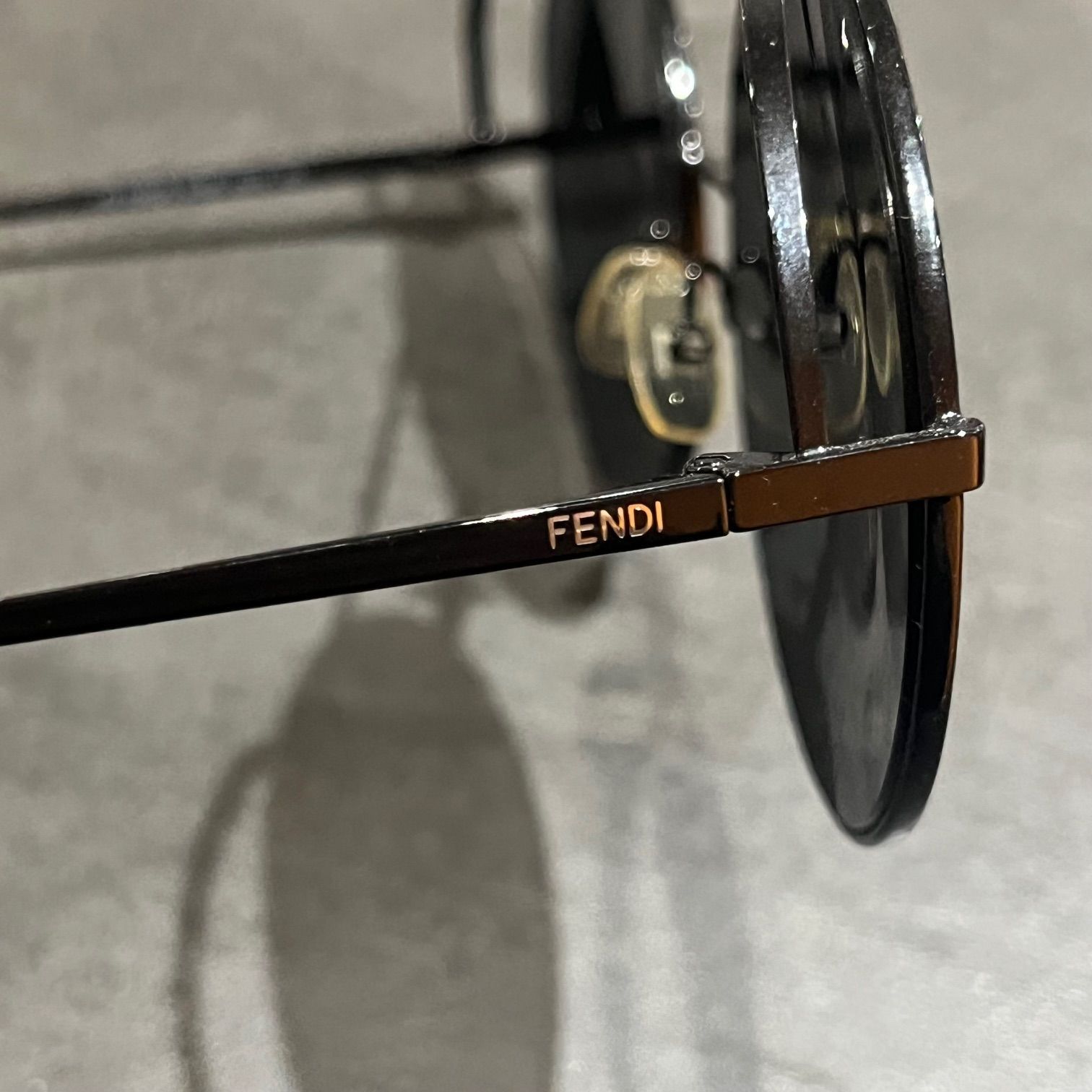 FENDI ラナウェイ Fロゴ ラウンド サングラス メガネ 眼鏡 FF 0285