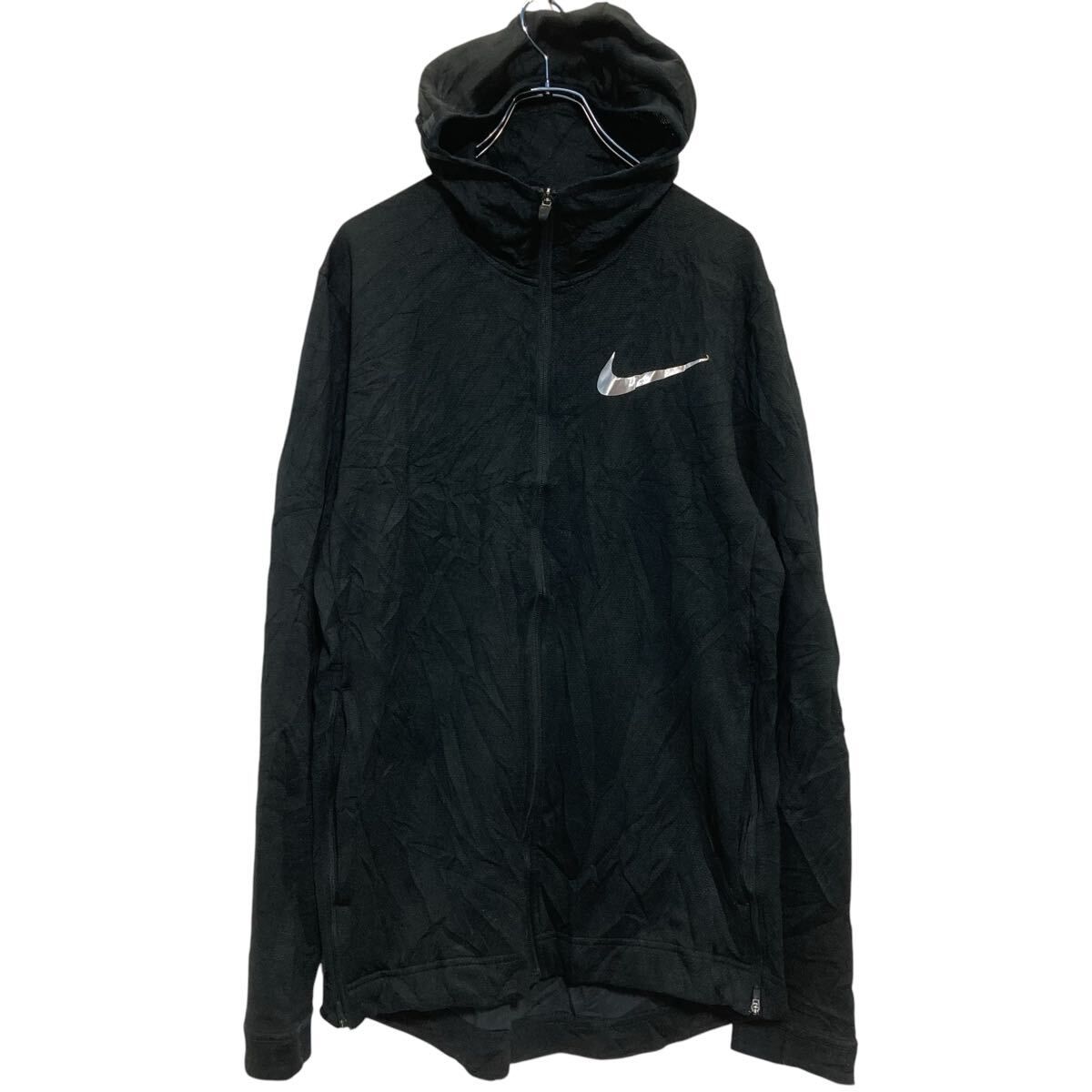 NIKE ジップアップ ジャージ パーカー ナイキ M ブラック ナイキ 