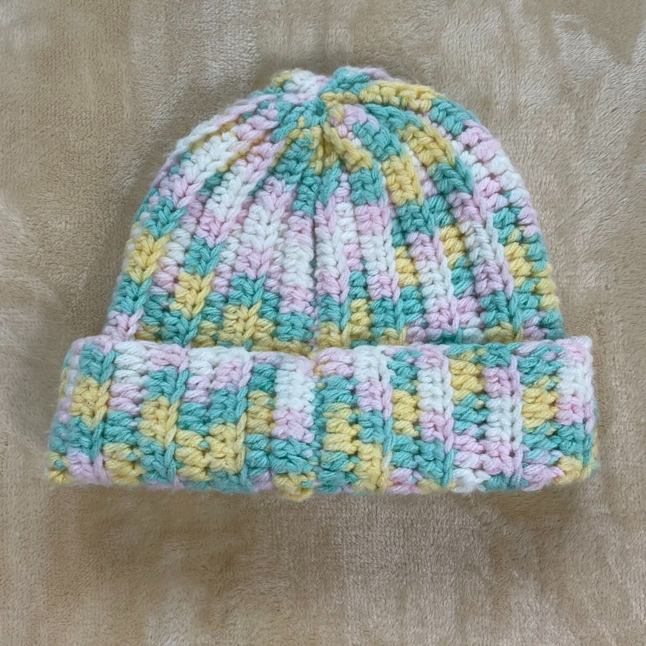 Supreme 21FW Crochet Beanie Yellow メルカリ