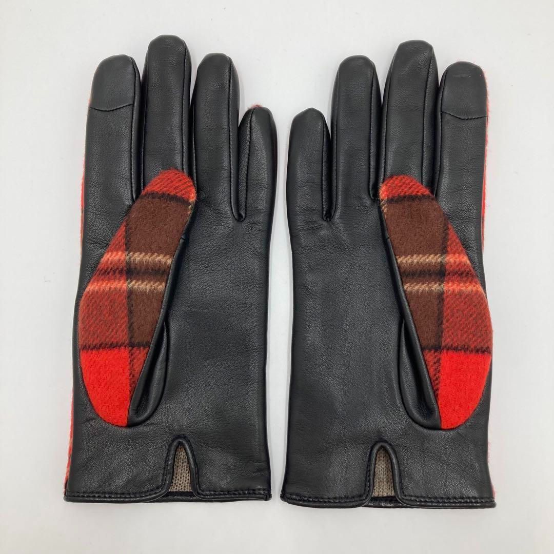 COACH チェック柄 レザー手袋 COACH チェック柄 レザー手袋 公式】COACH – コーチ | スカルプ