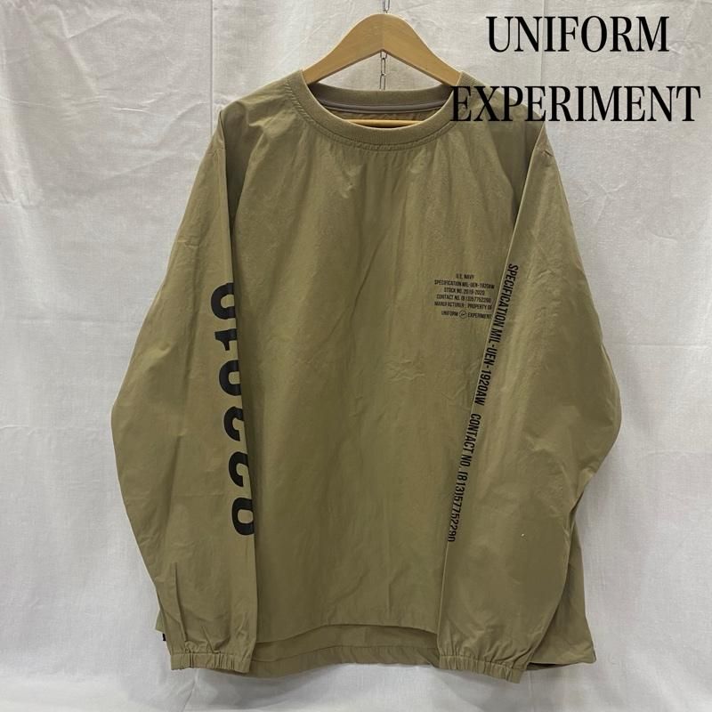 uniform experiment ユニフォームエクスペリメント その他トップス UE-192001 PULLOVER SMOCK ナイロン カーキ