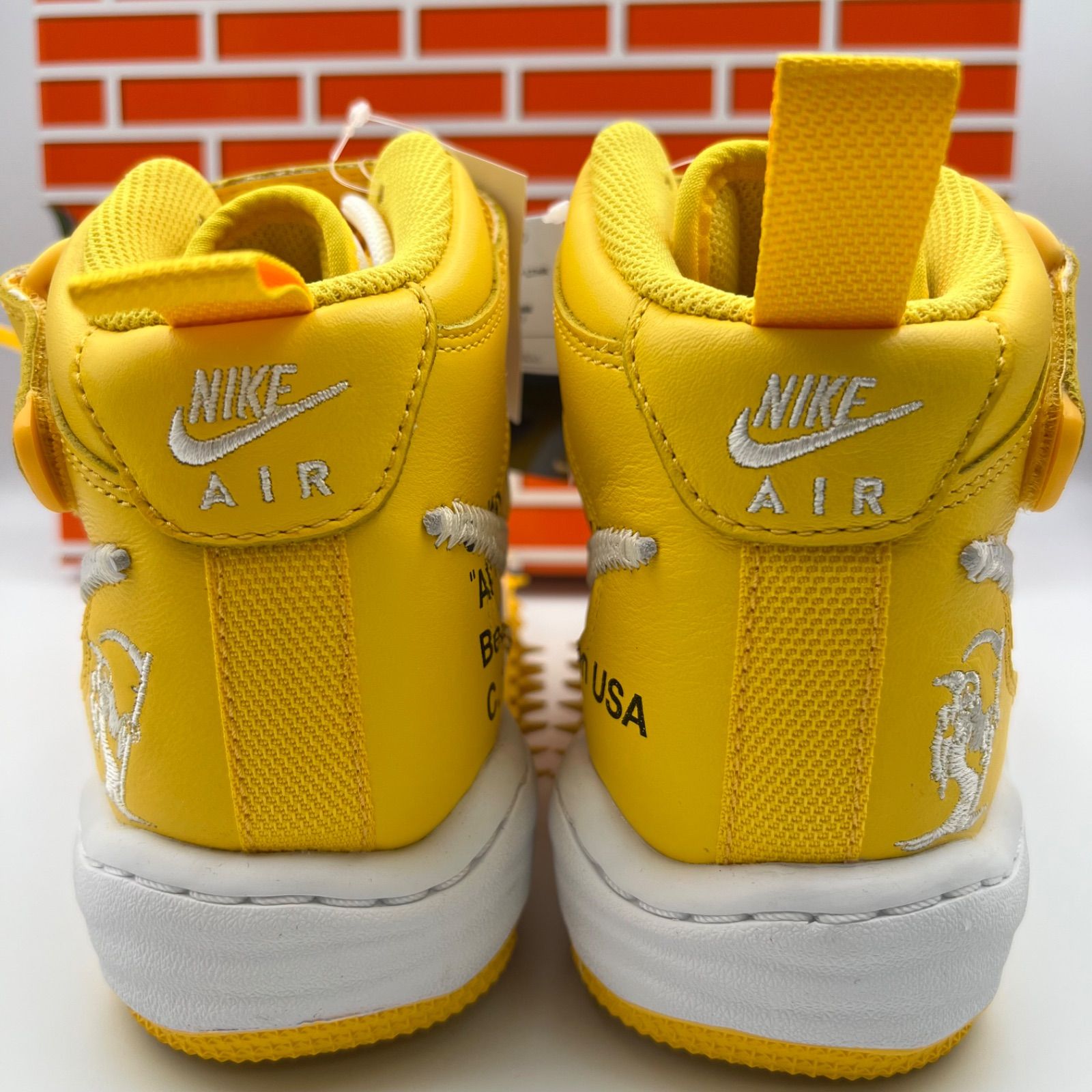 新品 23㎝ Off-White × Nike Air Force 1 Mid SP LTHR 