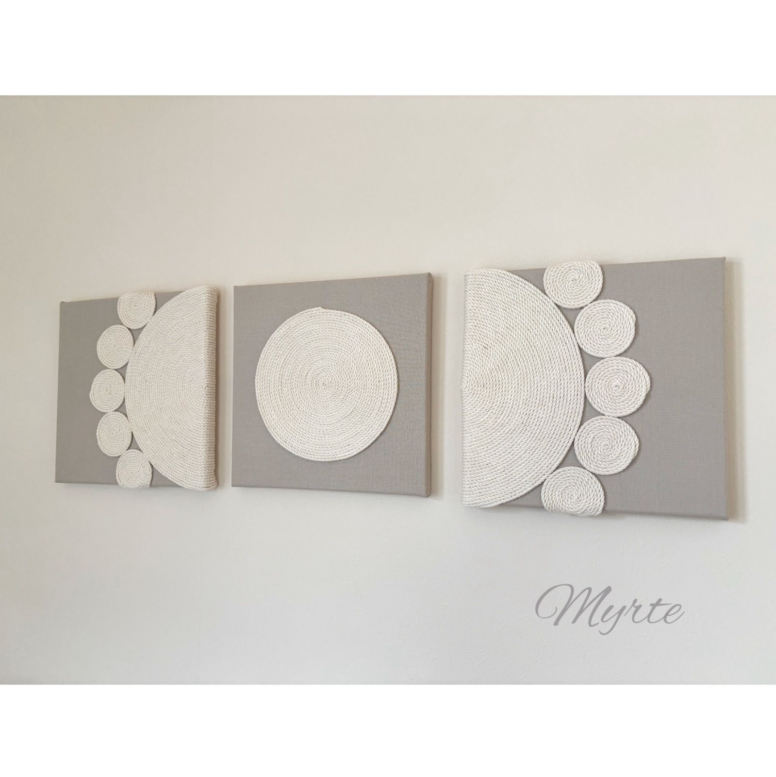 〜SUN〜 アートパネル ファブリックパネル 3枚セット