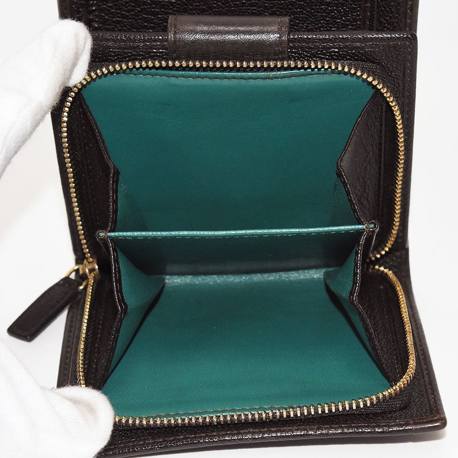 ✨新品✨BVLGARI ブルガリ ドッピオトンド ケース レザー ブラウン BVLGARI ブルガリ カードケース ドッピオトンド ダブルリング