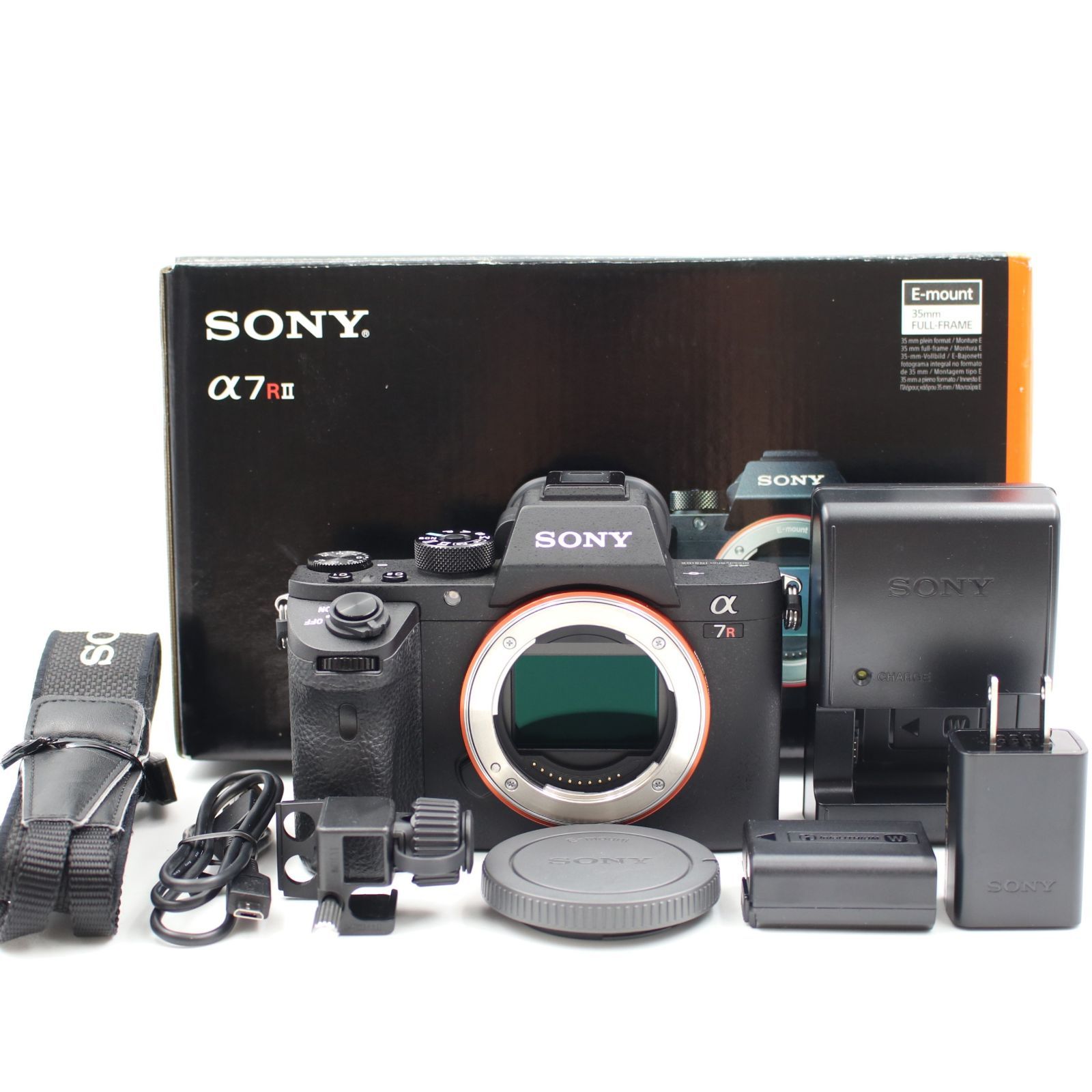 シャッター数1743枚 上品 SONY α7R II ボディ ILCE-7RM2 ミラーレス一眼カメラ ソニー