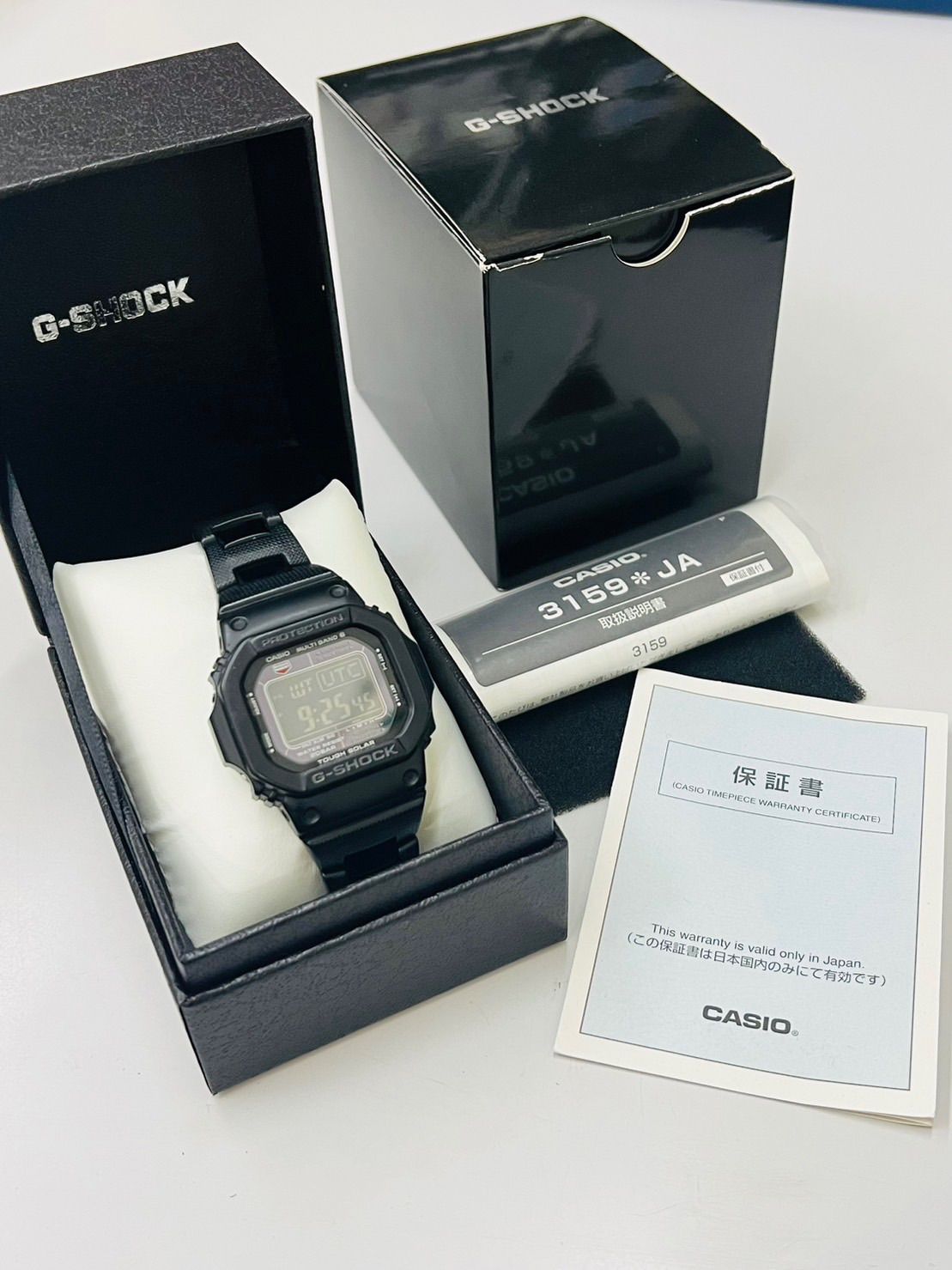 G-Shock GW-M5610BC ジャンク ジャンク】G-SHOCK メタルバンド 反転液晶 GW-M5610BC-1JF