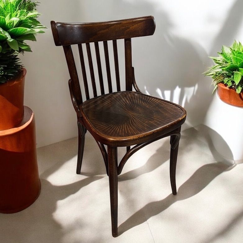 東欧 ヴィンテージチェア 曲木 スティックバック ベントウッドチェア 喫茶店 ダイニングチェア 一人掛け 椅子 チェア アンティーク