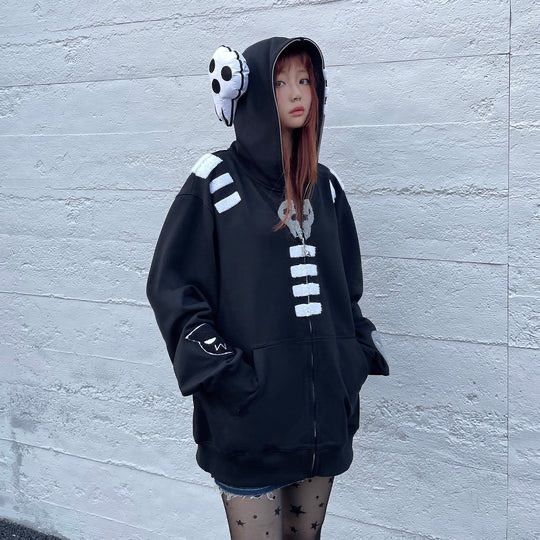 KaKazzy】ソウルイーター フルジップ パーカー 男女着用可 ユニ