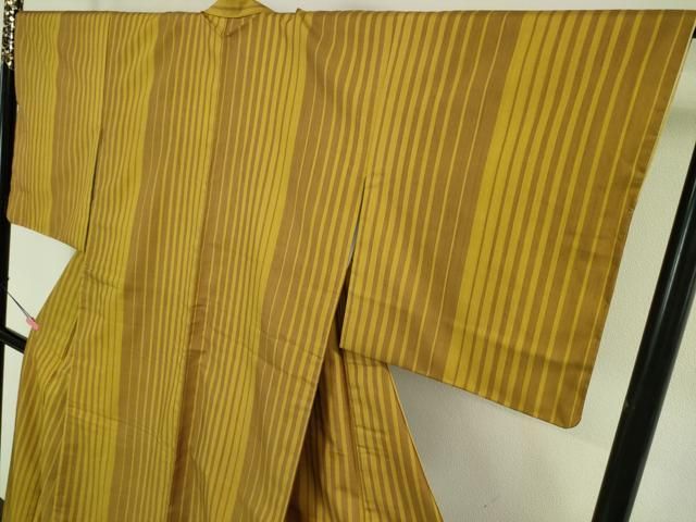 平和屋本店■極上　本場黄八丈　綾織　紬　間道　逸品　DZAA5554kh5 平和屋本店□極上 本場黄八丈 綾織 紬 間道 逸品 DZAA5554kh5 - メルカリ