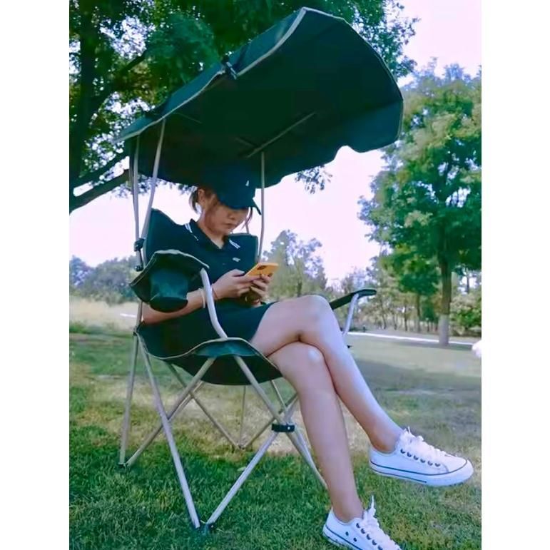 アウトドアチェア 折りたたみ 椅子 日よけ付 サンシェード 屋根付き椅子 日焼け対策 チェアー アウトドア キャンプ 海 キャンプチェア 持運びチェア 屋根付きアウトドアチェア 日よけ付き サンシェード 折りたたみ