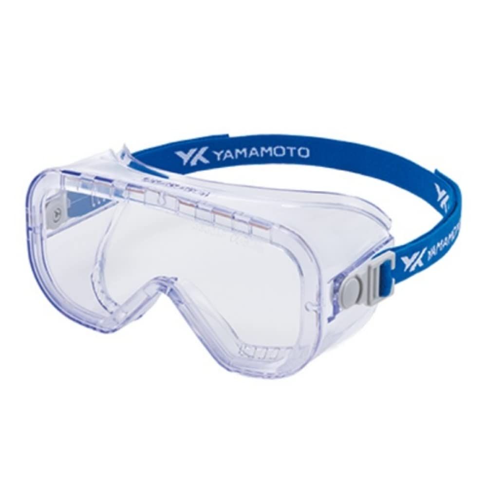 【特価セール】内部換気ベンチレーション 保護ゴーグル 眼鏡 / YG-5300 マスク併用可 クリア YAMAMOTO PET-Afα(外側ハードコート+内側高性能くもり止め) 日本製 山本光学 JIS 紫外線カット